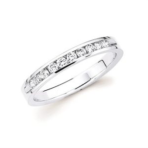 Ostbye 1/4 Ctw. Channel Set 10 Stone Diamond Anniversary Band