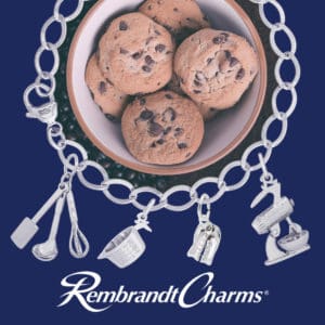 sterling silver charms baking utensils