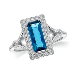 Allison Kaufman blue topaz ring