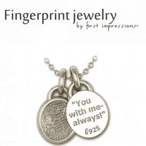 First Impressions fingerprint jewelry