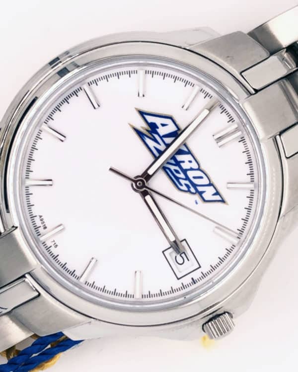 University of Akron Men's Stainless Steel Watch